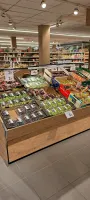 En toen werd de groenten en fruit afdelingl omgetoverd. 